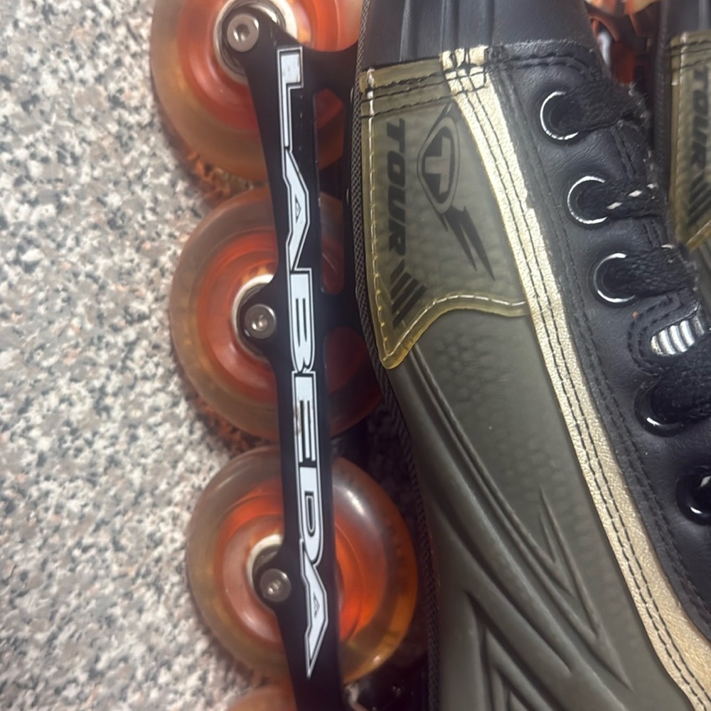 Thor BX Pro Inline Skates - Black and Olive - Picture 3 of 6